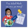 Free School Meals 4 Social Media campaign 1080x1080px