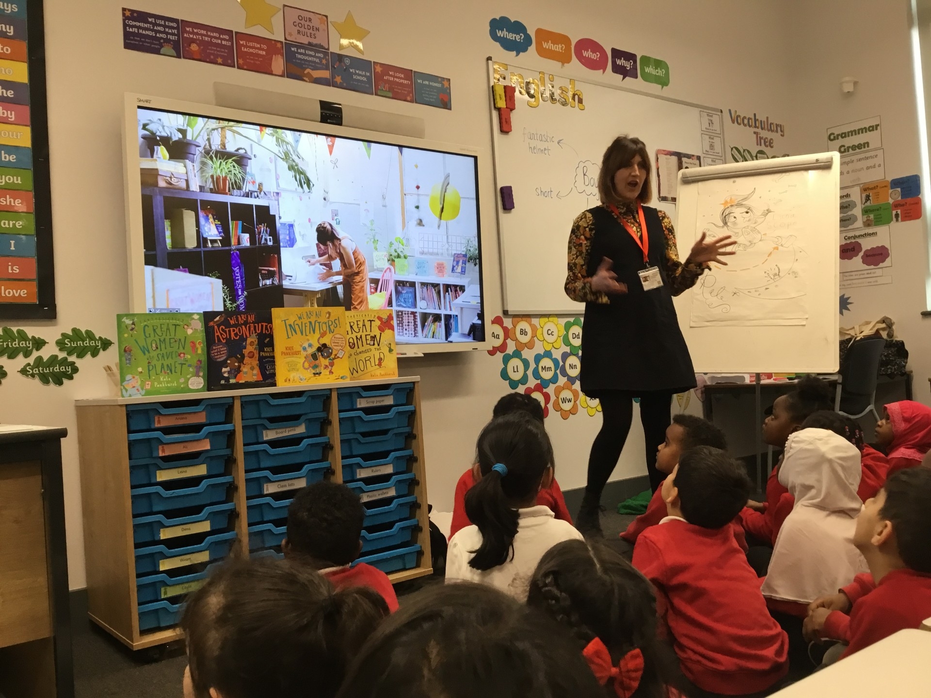 Y1 Author Kate Pankhurst 1